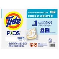 114-Pk Tide PODS Liquid Laundry Detergent Pacs,