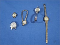 Women's Watches-Elgin, Timex, Delmaru, Citizen