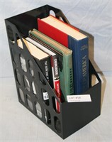 PLASTIC CONTAINER WITH BOOKS