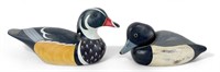 (2) Swan Quarter Duck Decoys