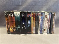 24 (DVD) SEASON 1-5, 12 DVDS