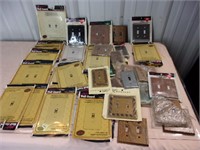 Box of Assorted  Switch cover plates
