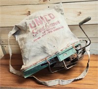 Vintage Seeder Bag Farm Garden