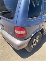 2001 Kia Sportage Blue