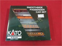 Kato N-Scale Passenger Car Set, Smooth Side