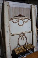 Antique French bed frame