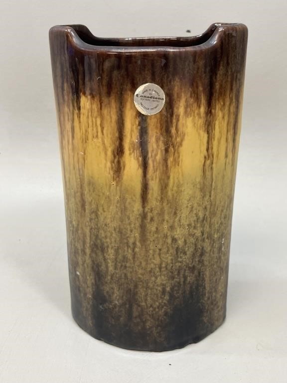 MCM "Canadiana Pottery" Drip Glaze Vase