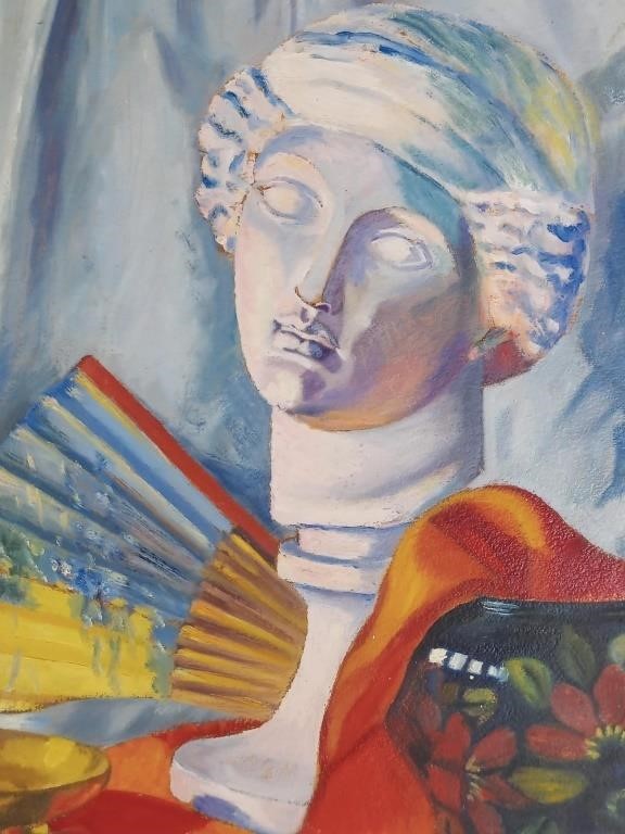 Bust of Venus on Table Arrangement, Still Life