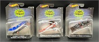 3 NIB BATMAN HOT WHEELS