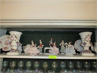 Approx. 13 Asst'd. Vintage Ceramics Incl. Dresden