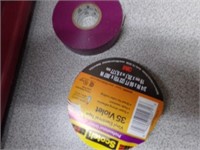 Two Rolls of Violet Electrical Tape