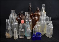 Large mixed Lot of Dug Antique Bottles