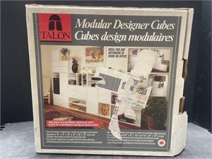 NEW - Talon Modular Designer Cubes. White,