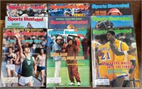 9 Sports Illustrated Magazines. 1970s 19