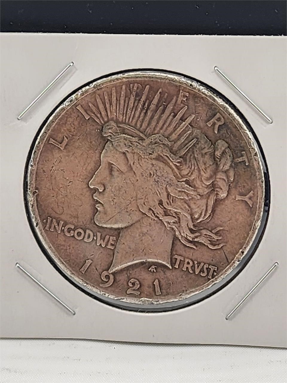 1921 Silver Peace Dollar-Key Date