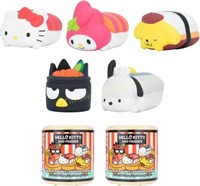 Sanrio Hello Kitty Squishy Toy Sushi 2 Pc. Set