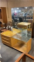 3-Drawer Vanity Dresser with mirror