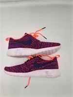 Nike Womens sneakers neon orange and purple