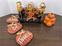 Fall Autumn Pumpkin Decoration Lot