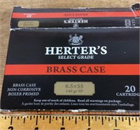 Herter's 6.5 ammo--full box