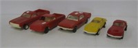 (5) Plastic Tonka cars and trucks for Tonka car