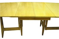 Mid Century Modern Drop Leaf Table