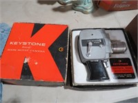 VINTAGE KEYSTONE 8MM MOVIE CAMERA WITH BOX