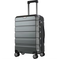 KROSER Hardside Expandable Carry On Luggage with