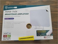 Antop Paper Thin Smartpass Amplified Indoor HDTV