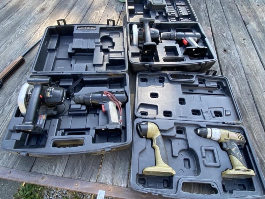 Battery Power Tools & Cases