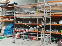 Mobile Scaffold Tower Approx 1.2mW x 3mH x 2.5mL
