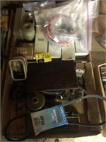 Tray lot of miscellaneous shop items