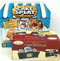 Cake Splat & Automatic Card Shuffler