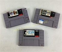 Super Nintendo Games includes (4) games, Madden