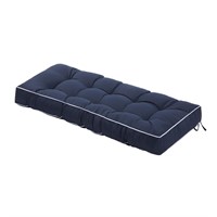 Maphissus 41 inch Outdoor Bench Cushion with Ties,