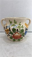 Vintage Italian Pot/planter Hand Painted