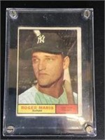 New York Yankees Roger Maris Framed BaseballCard