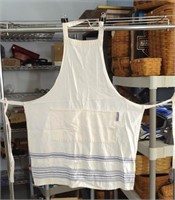 Vintage Working Kitchen Navy Stripe Apron