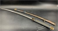 Hand forged Japanese style Katana with traditional