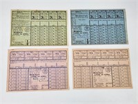 WWII GERMAN RATION CARDS