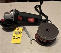 Drill Master 4.5" Angle Grinder & Accessories