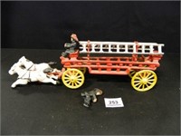 Horse-Drawn Fire Wagon; Vintage
