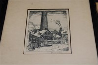 John McGrath Print Of Baltimore Shot Tower