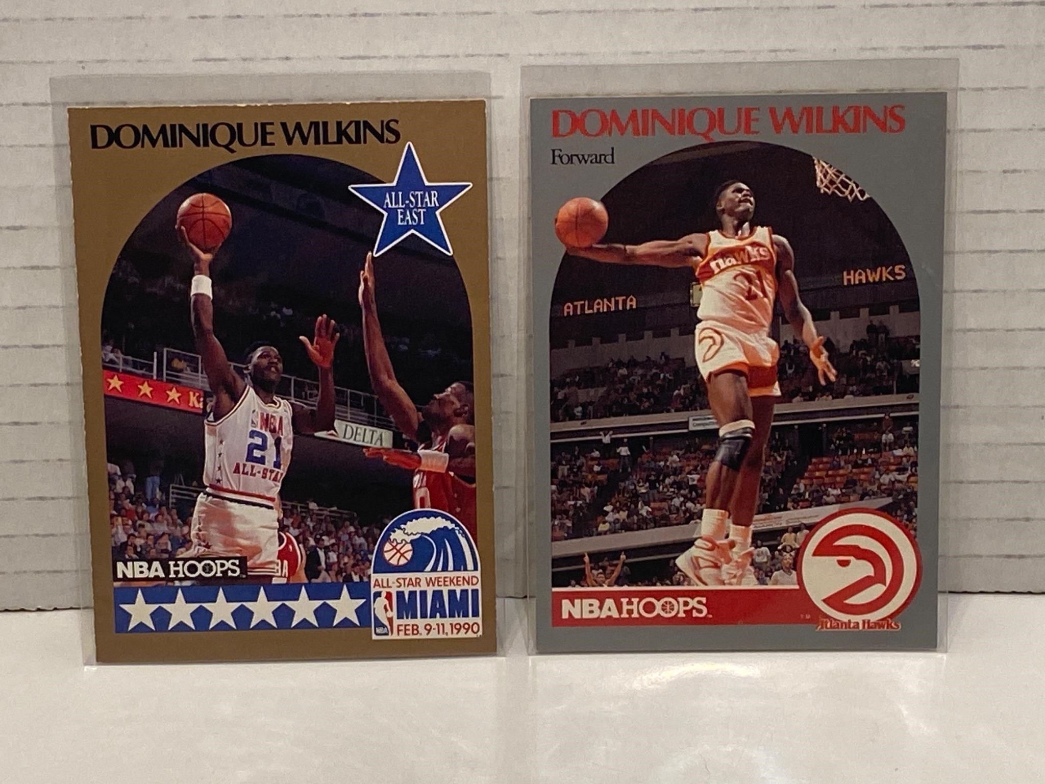 Dominique Wilkins Card Lot