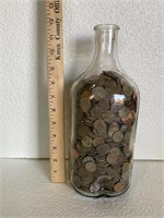 Jar of Mixed Coins