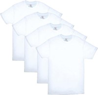 Hanes Men's 4 Pack FreshIQ Crewneck Undershirt-M