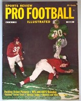 1949 Sports Review Pro Football Illustrated Mag.