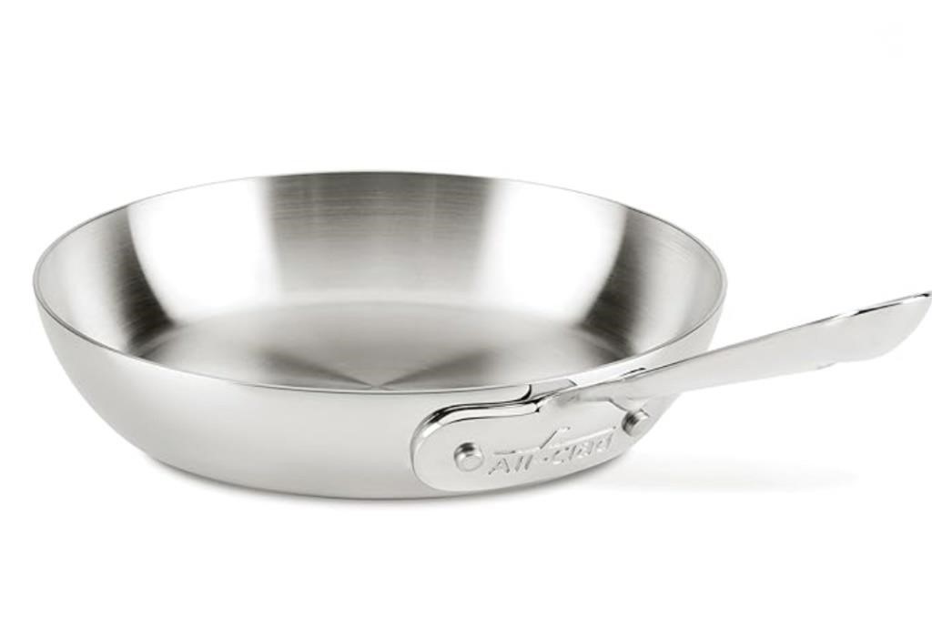 1 LOT All-Clad D3 3-Ply Stainless Steel Fry Pan