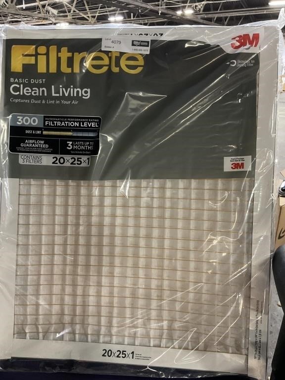 Filtrete 20x25x1 AC Furnace Air Filter, MERV 5,