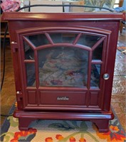 Dura flame electric heater fireplace